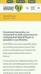 Mobile Screenshot of conscioushumanity.com